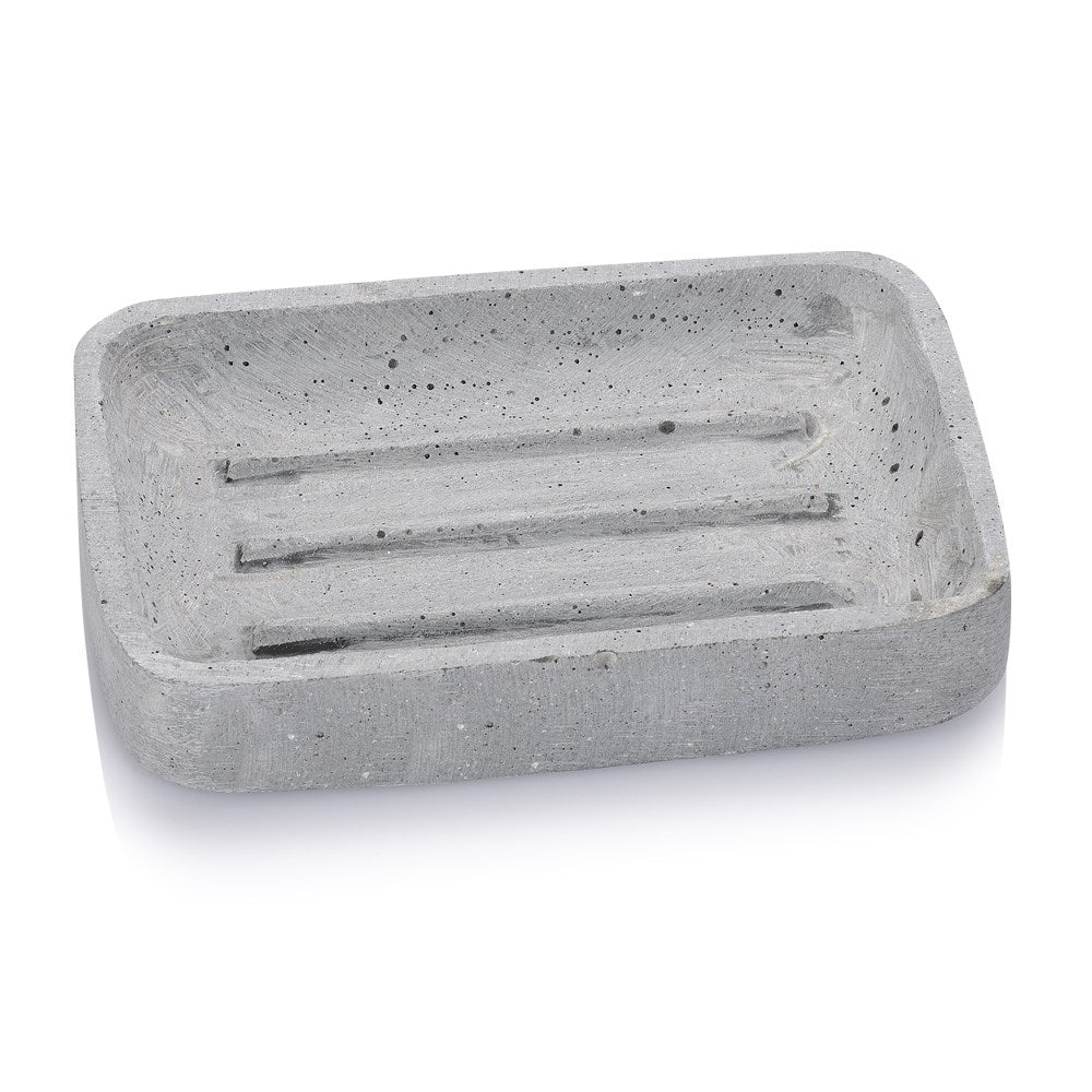 Huxter Stone Soap Dish - Dark Grey