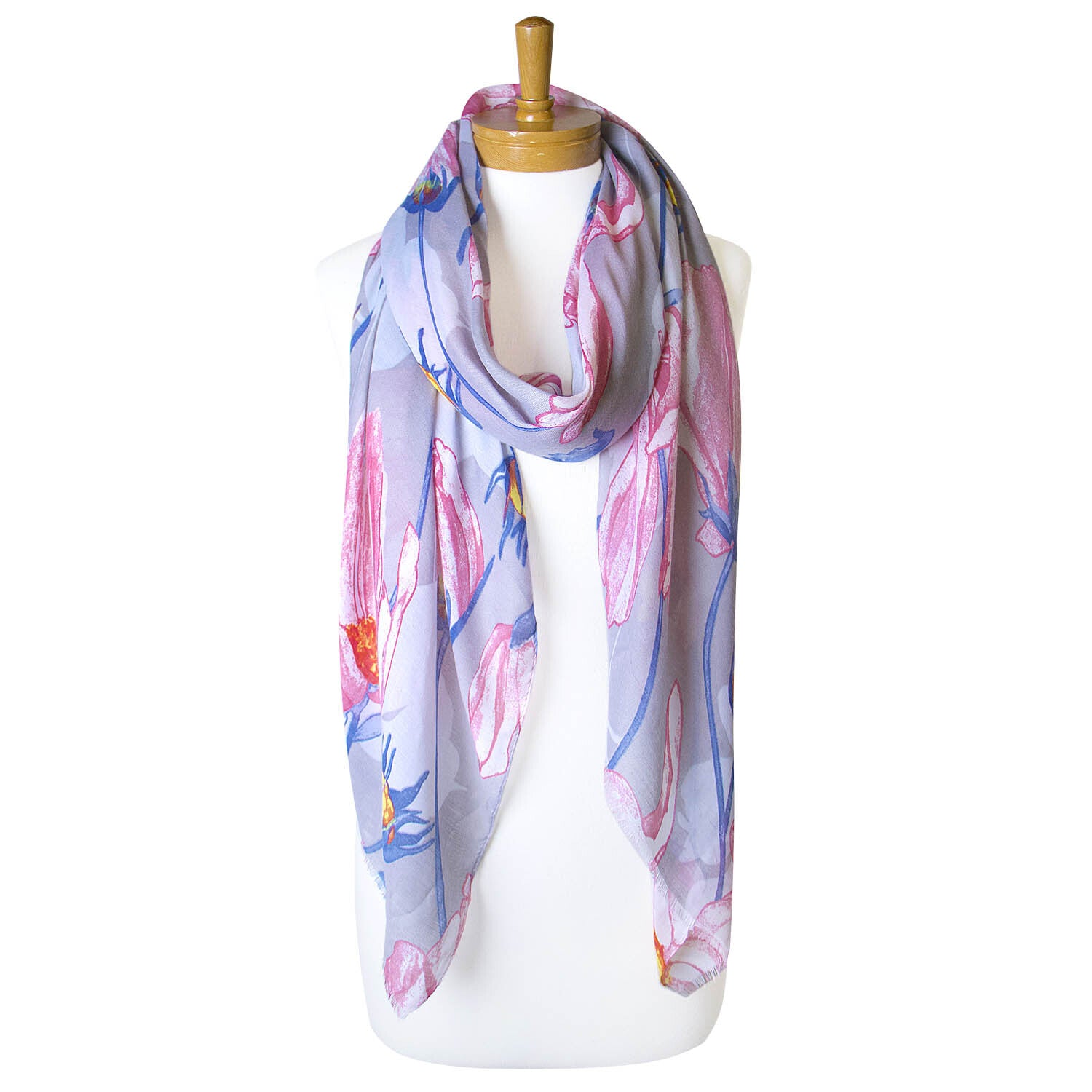 Taylor Hill Windflower Scarf - Pink