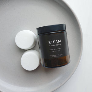 Yarra Valley Bath & Body - Shower Steamers For Him - Orange + Cedarwood