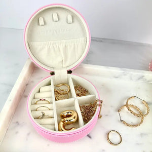 Mindful Marlo - Small Jewellery Case - Berry