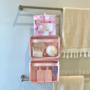 Mindful Marlo - Large Hanging Toiletry Bag - Dream Big
