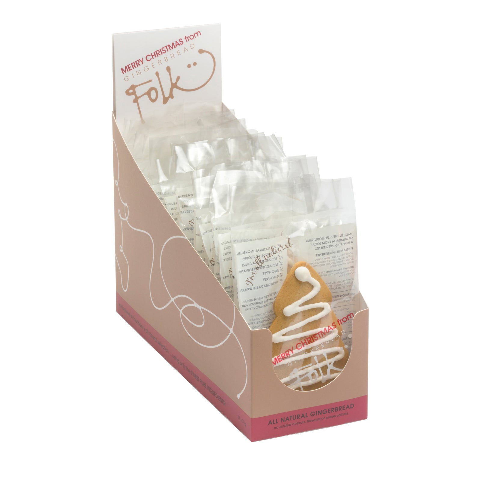 Gingerbread Folk - Christmas Tree 30g