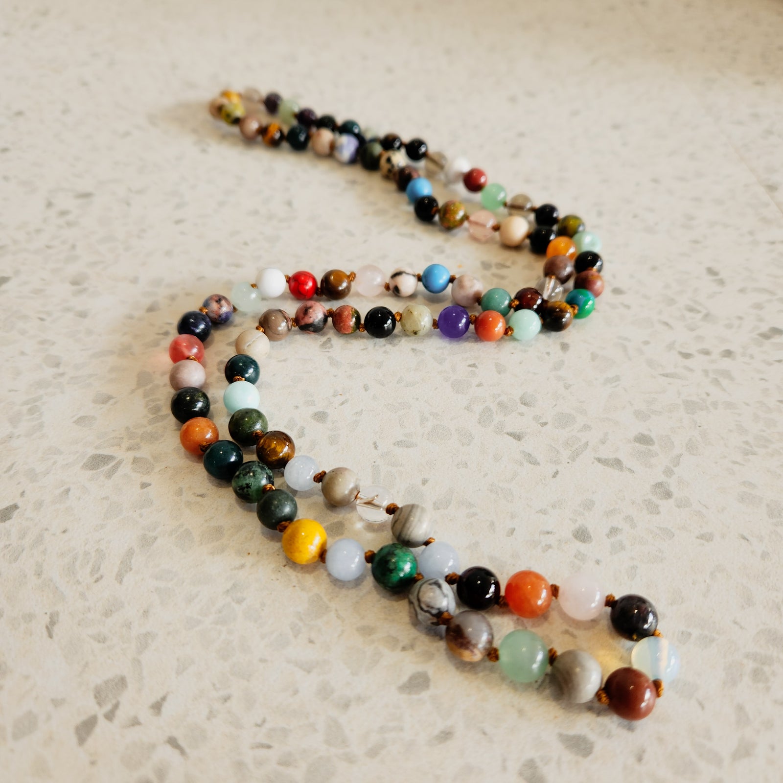 SKOB Gem Necklace - Mixed Stone