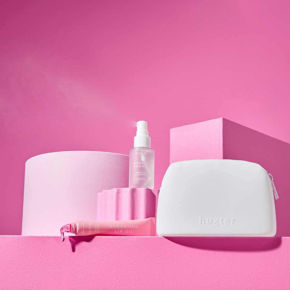 Huxter Lip & Face Hydration Gift Set - Xmas Flowers Collection