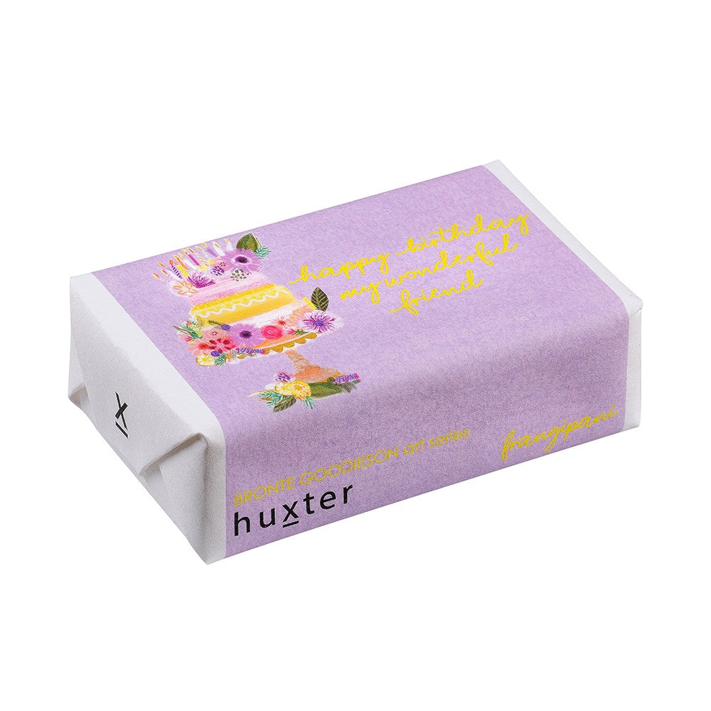 Huxter Soap - Lemon Birthday Cake - Frangipani