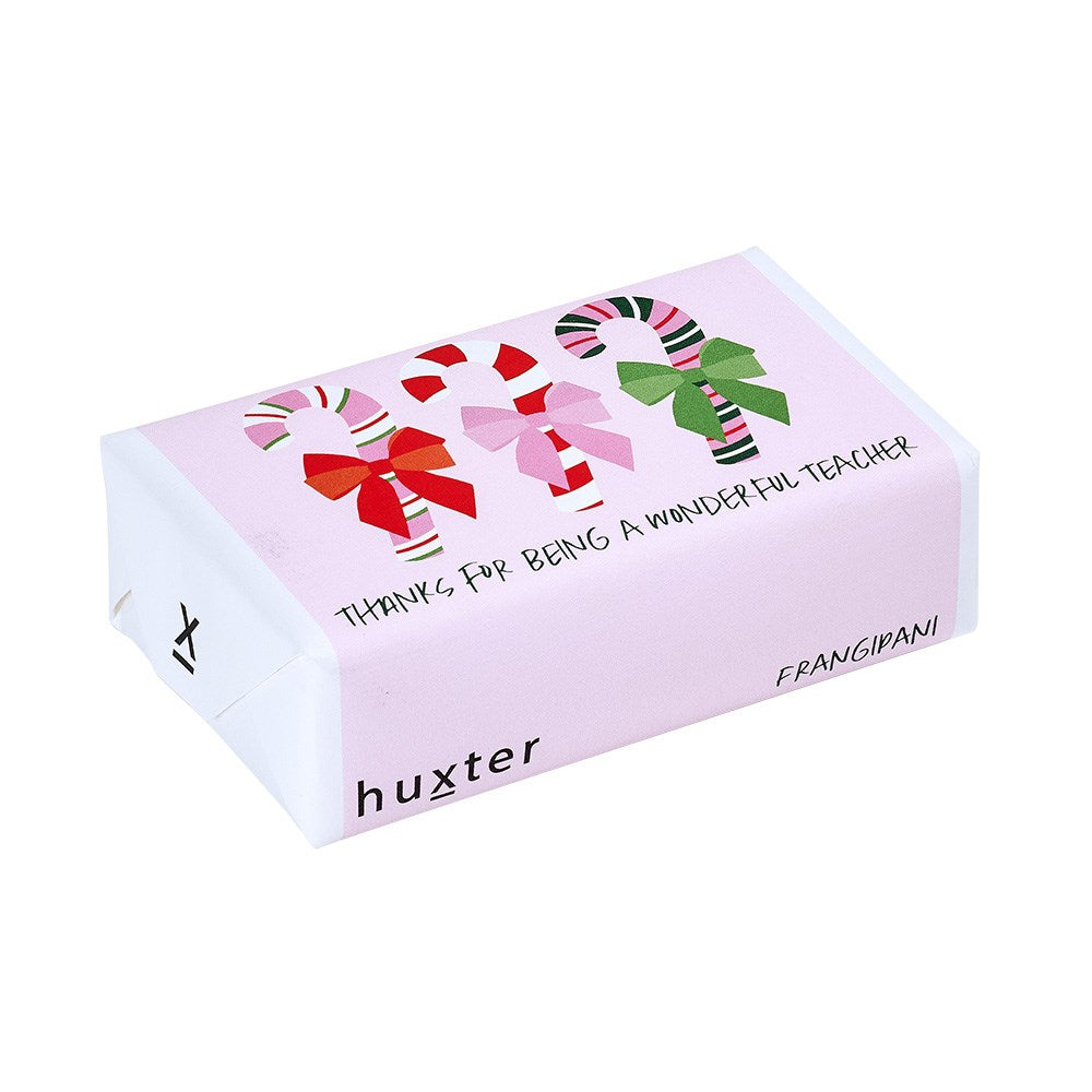 PRE ORDER: Huxter Soap - Candy Canes - Frangipani
