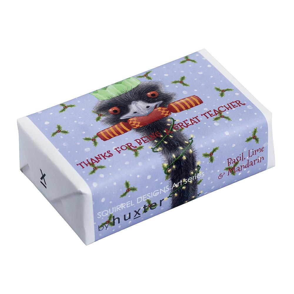 Huxter Soap - Emu Cracker - Basil Lime & Mandarin