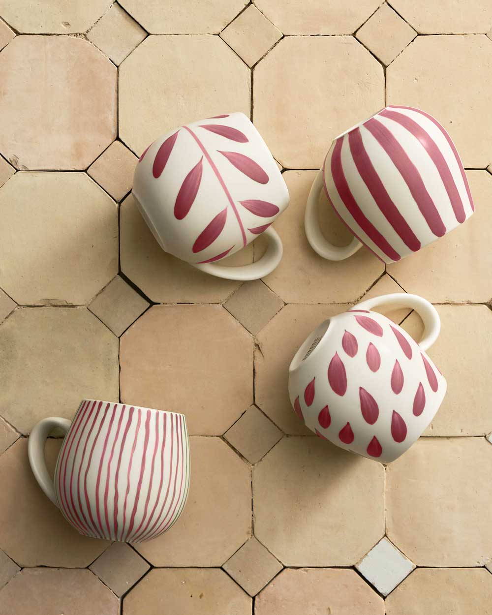 Robert Gordon - Hug Me Mugs / Rose Brush - 4 Pack