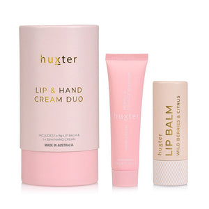 Huxter Lip & Hand Cream Duo - Neroli & Orange Blossom