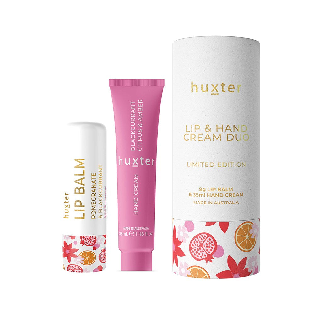 PRE ORDER: Huxter Lip & Hand Cream Duo