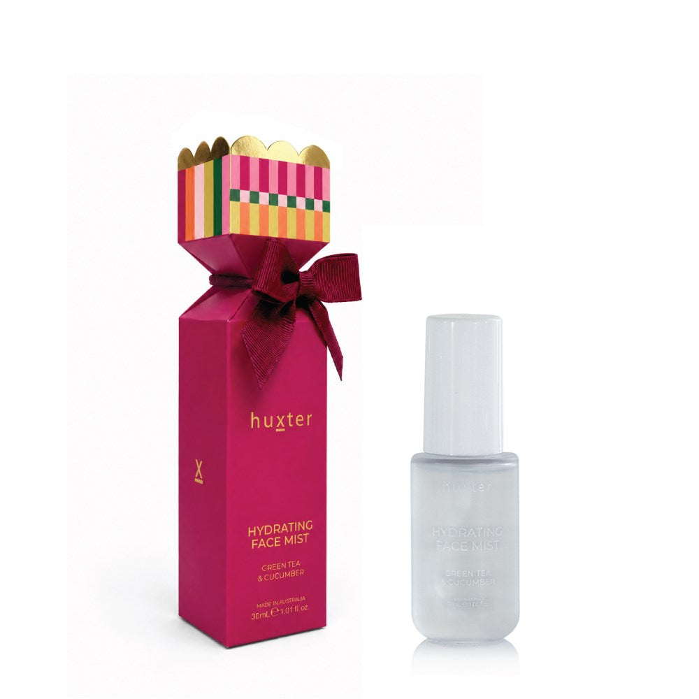Huxter Hydrating Face Mist Bon Bon - Adorned Xmas - Green Tea & Cucumber