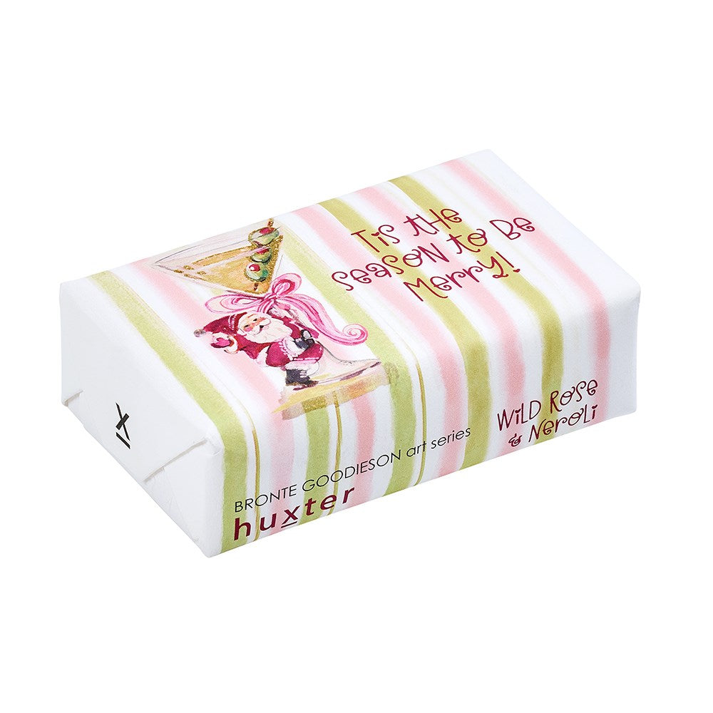 Huxter Soap - Fizz the Season - Wild Rose & Neroli