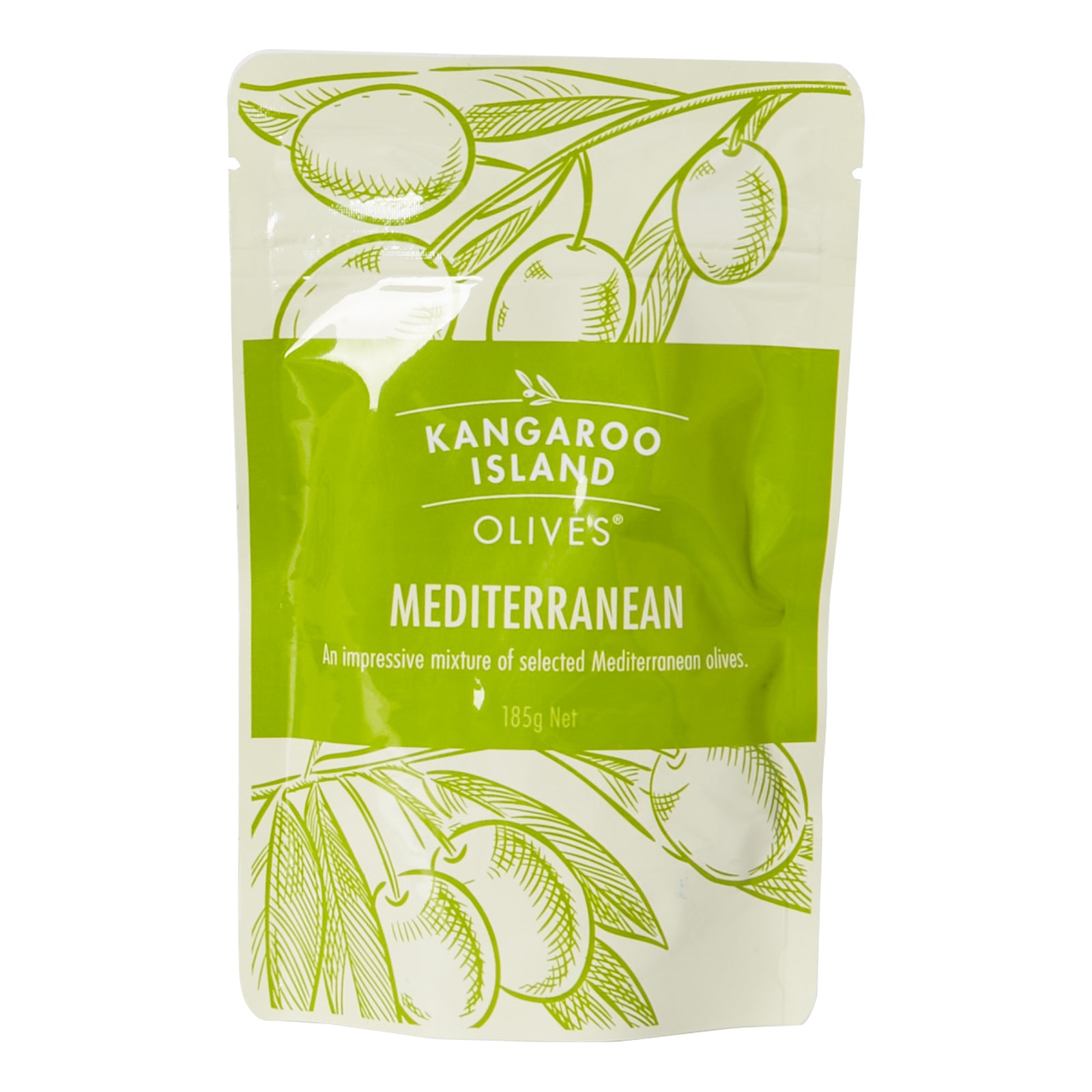 Kangaroo Island Olives Mediterranean 185g