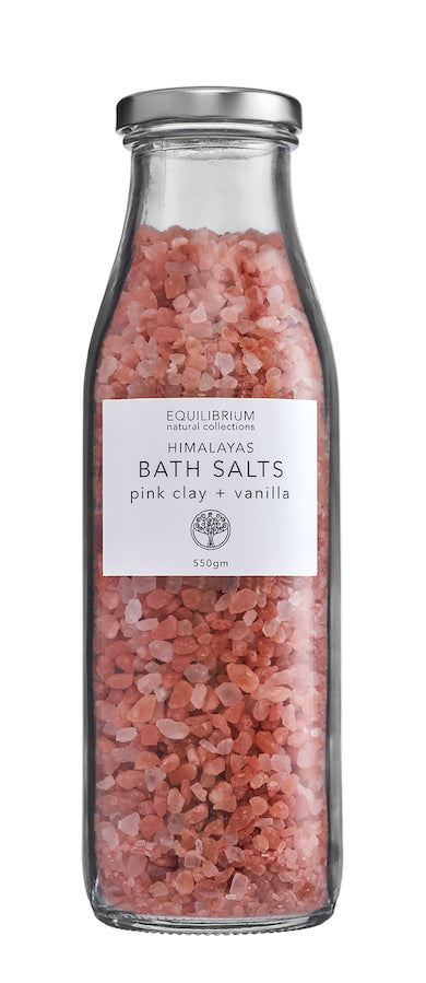 Equilibrium Bath Salt - Himalayas Pink Clay & Vanilla 550g