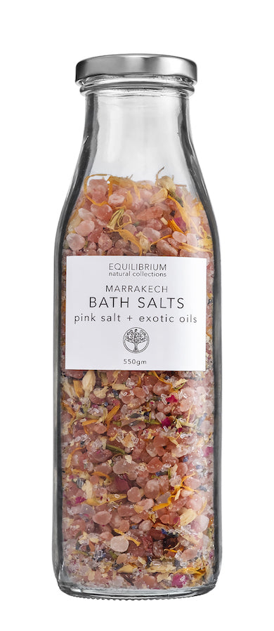 Equilibrium Bath Salt - Marrakech Pink Salt & Exotic Oils 550g