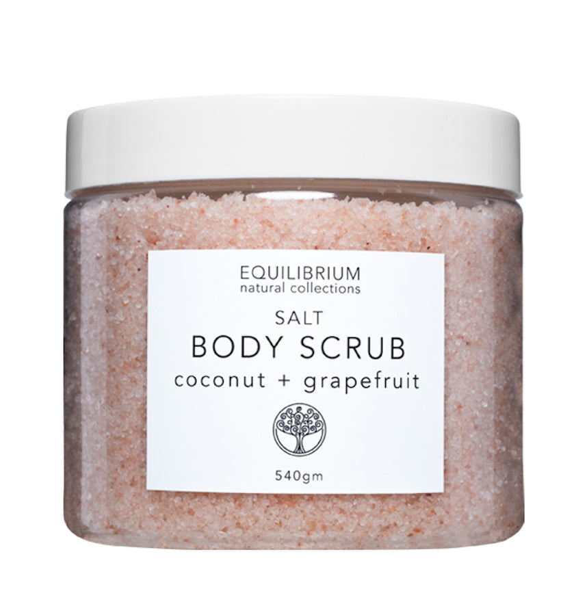 Equilibrium Body Salt Scrub - Coconut & Grapefruit