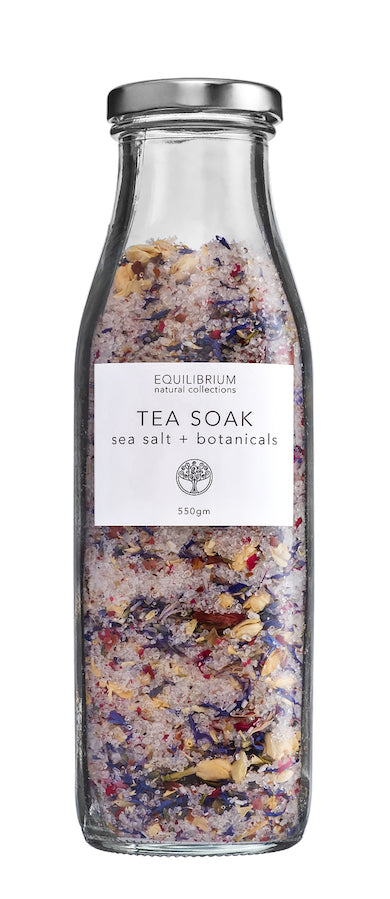 Equilibrium Tea Soak - Himalayas Sea Salt & Botanicals 550g