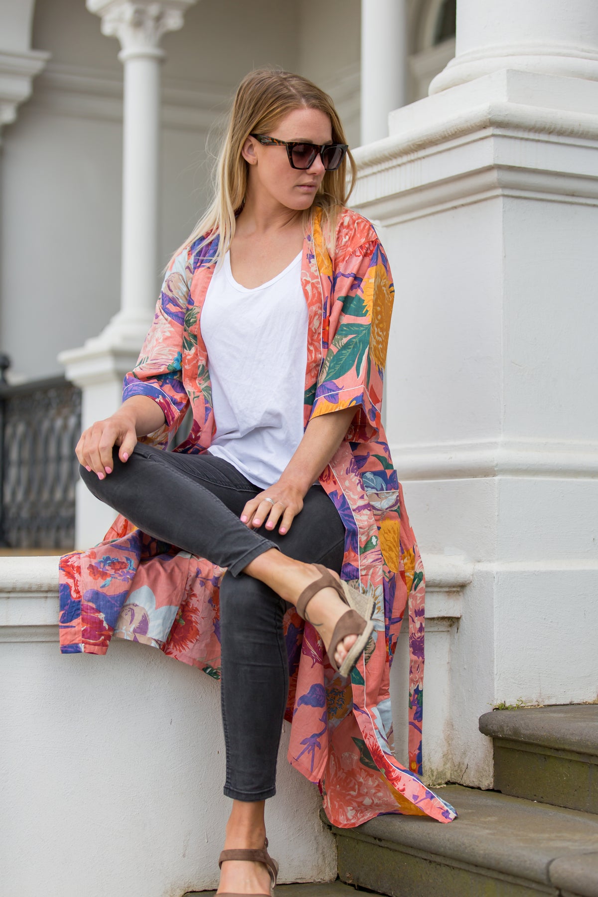 Kimono - Mulicoloured Floral