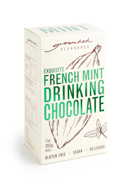 Grounded Pleasures - Exquisite French Mint Drinking Chocolate 200g