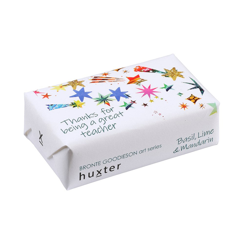 Huxter Soap - Shooting Star - Basil, Lime & Mandarin