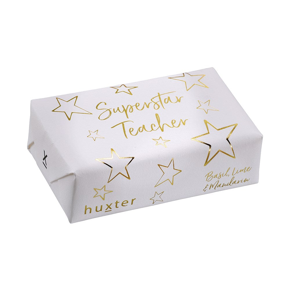 PRE ORDER: Huxter Soap - Superstar Teacher - Basil Lime & Mandarin