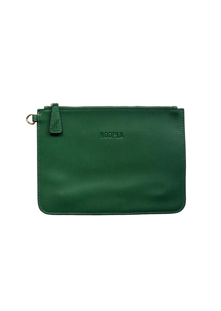 Green clutch sale