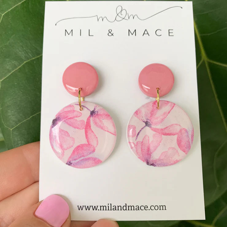 Mil & Mace Drop Earrings - Blossom #1