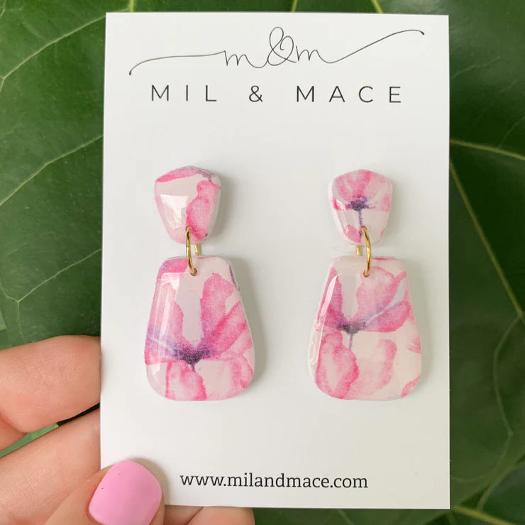 Mil & Mace Drop Earrings - Blossom #2