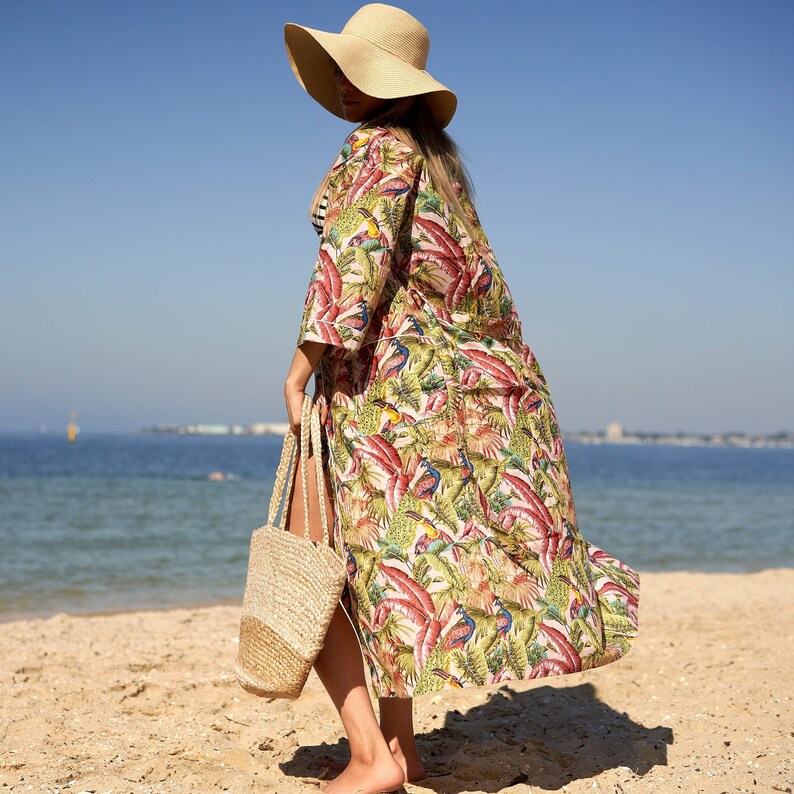 Kimono - Frida Bird - Green