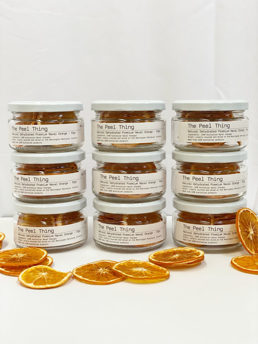 The Peel Thing - Natural Australian Premium Seedless Lemon 30gm Jar