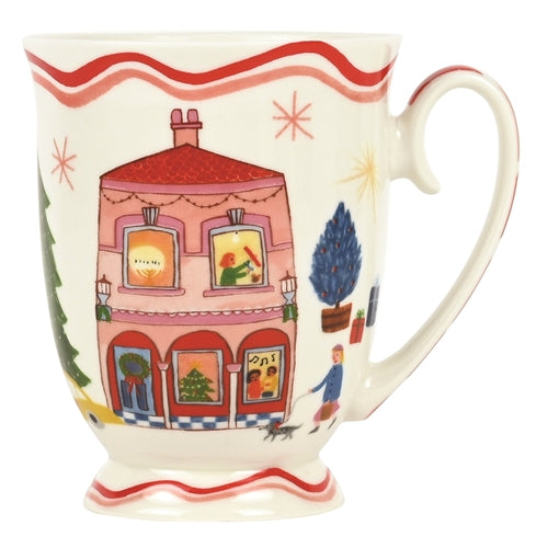 Porto Night Before Mug 280ml Pink House