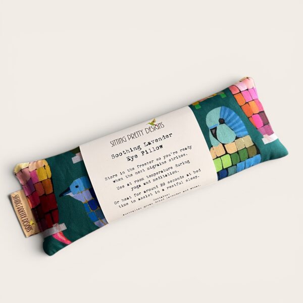 Sitting Pretty Designer Eye Pillows - What A Tweet!
