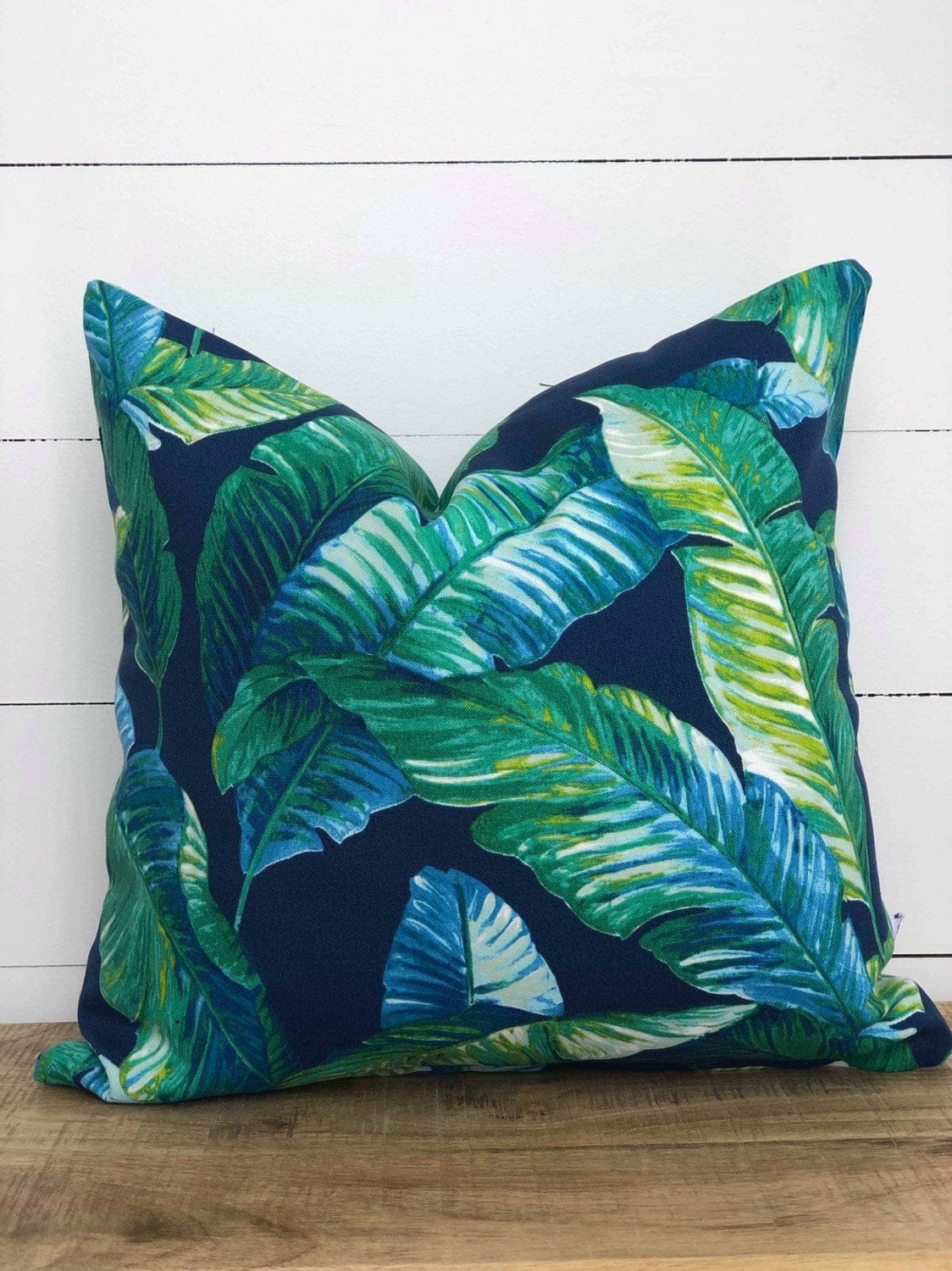 Restore Grace Cushions - Palm Leaf Blue