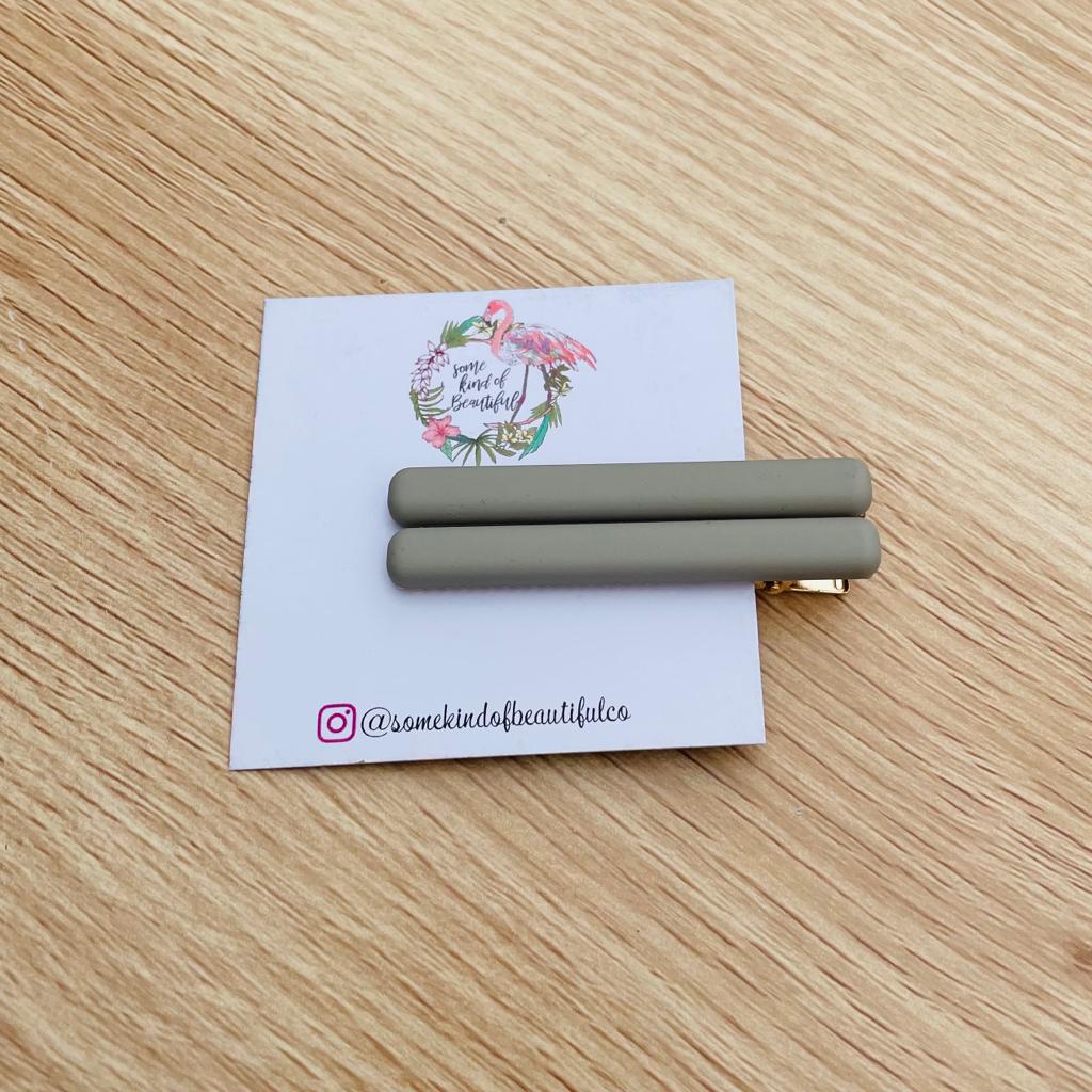 SKOB Gelati Hair Clips - Stone Bar