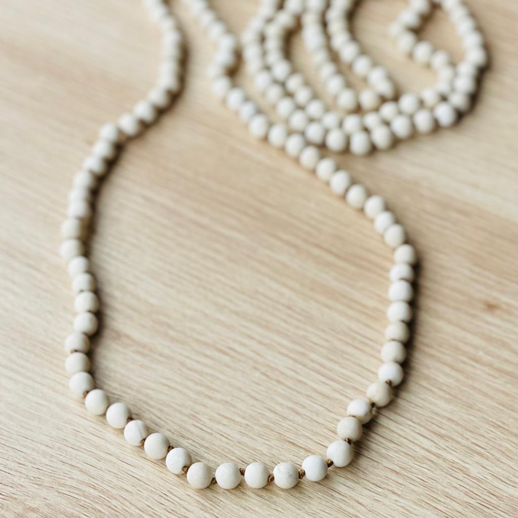 SKOB Gem Necklace - Fossil Stone