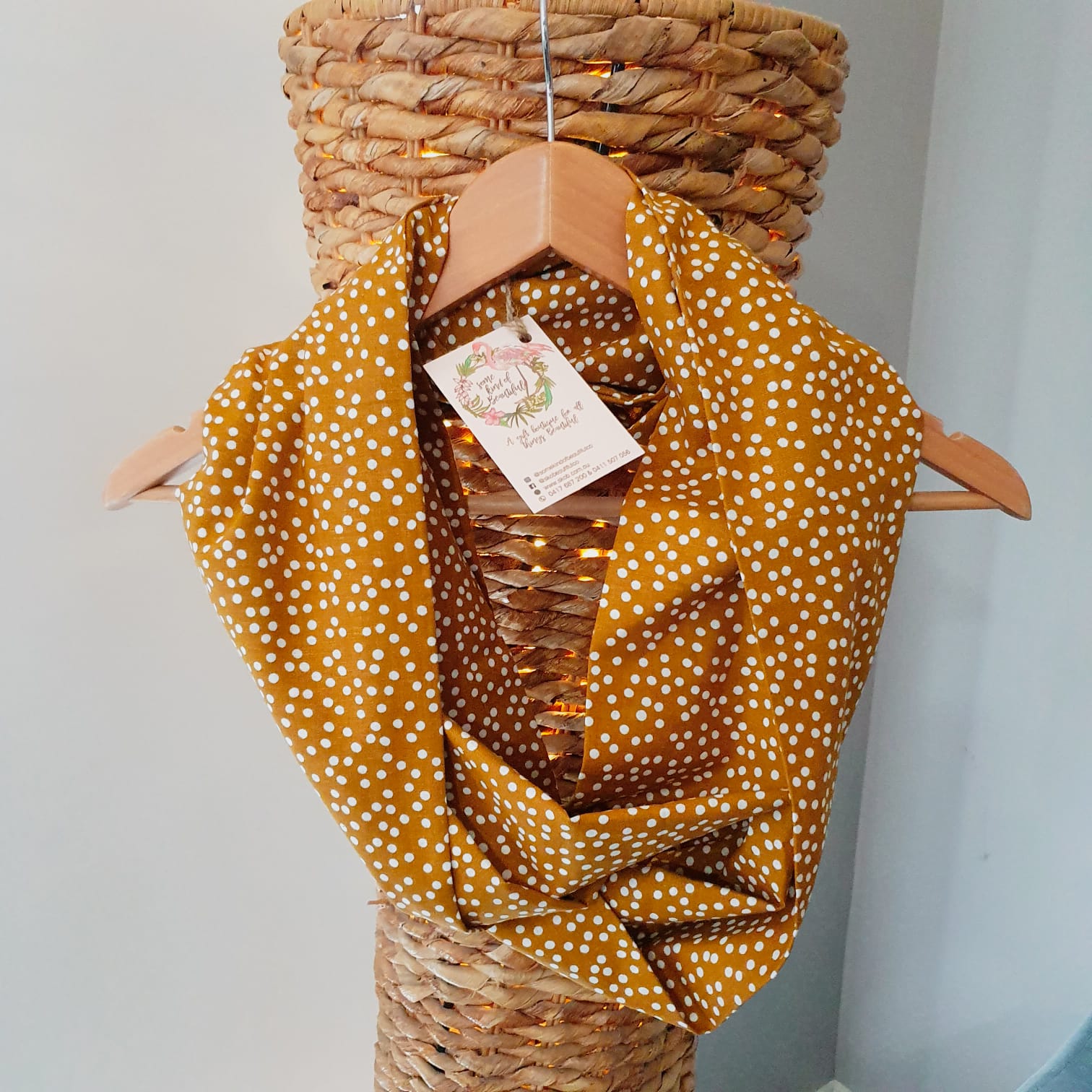 SKOB Infinity Scarf - Linen Blend - Zara