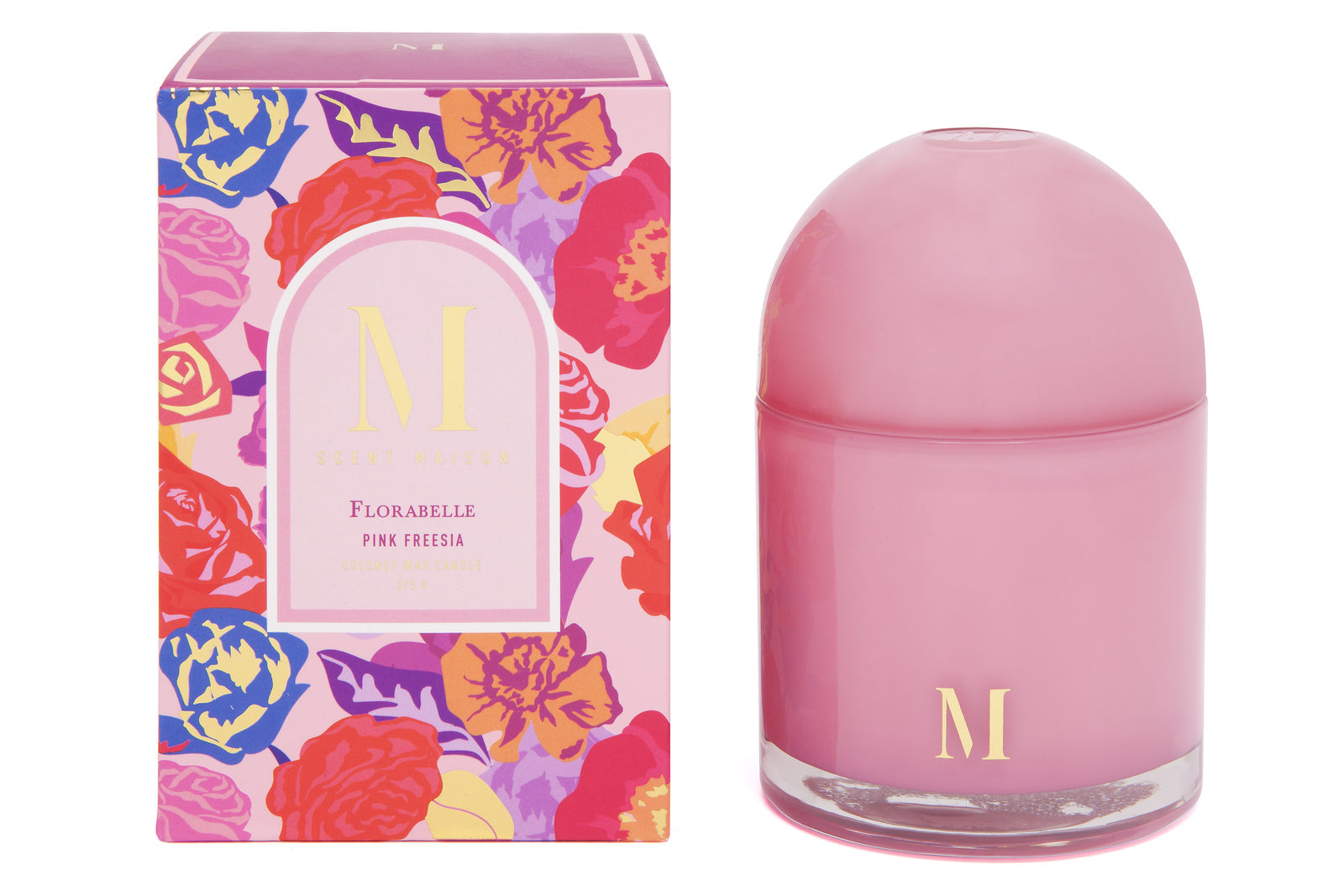 Scent Maison Florabelle Range Candle - Pink Freesia