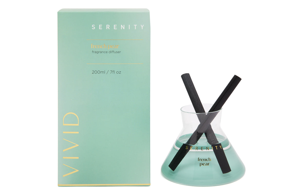 Serenity Vivid Range Diffusers - French Pear