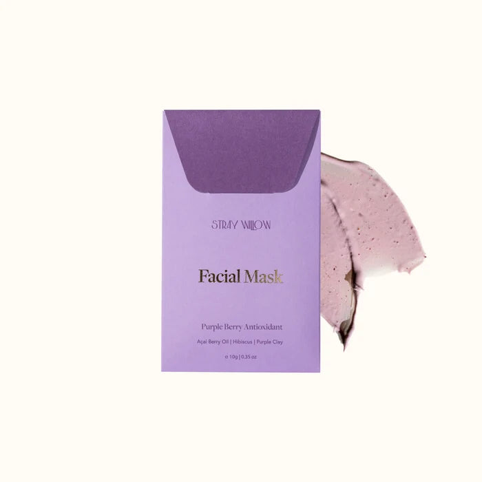 Stray Willow - Facial Mask - Purple Berry 10g