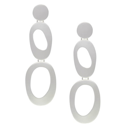 Sun Eleni Drop Earrings - silver