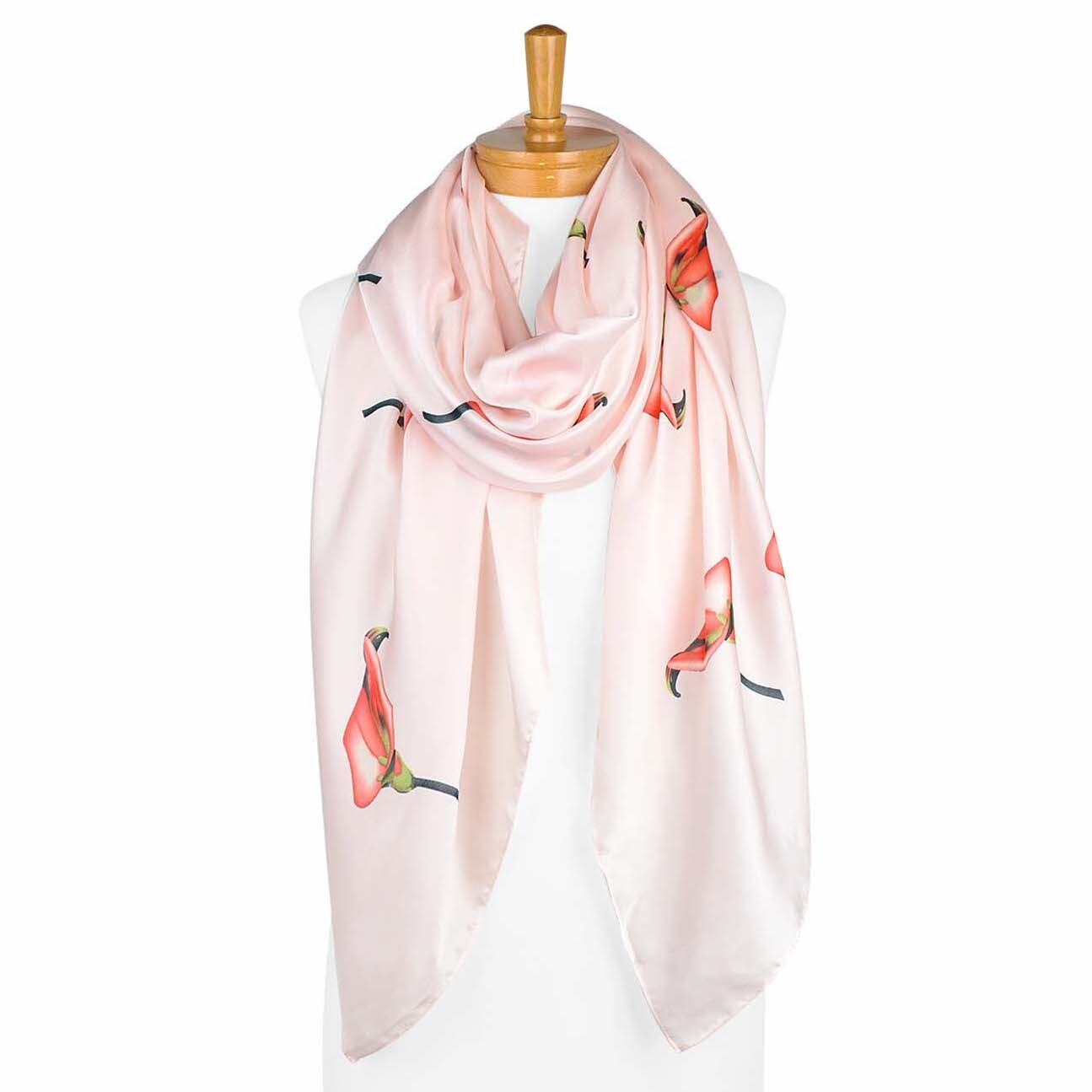 Taylor Hill Calla Lily Scarf - Pink