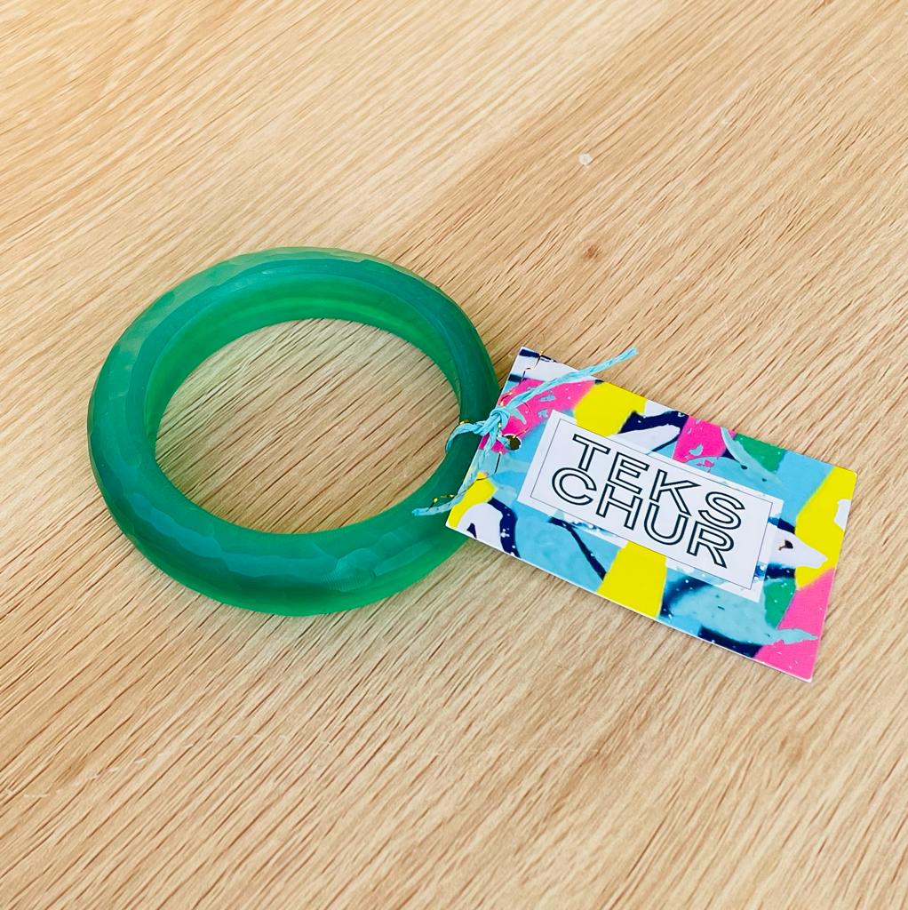Tekschur MED Organic Bangle - Green