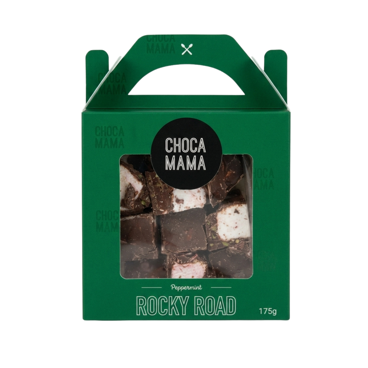 Chocamama Dark Peppermint Rocky Road Bites