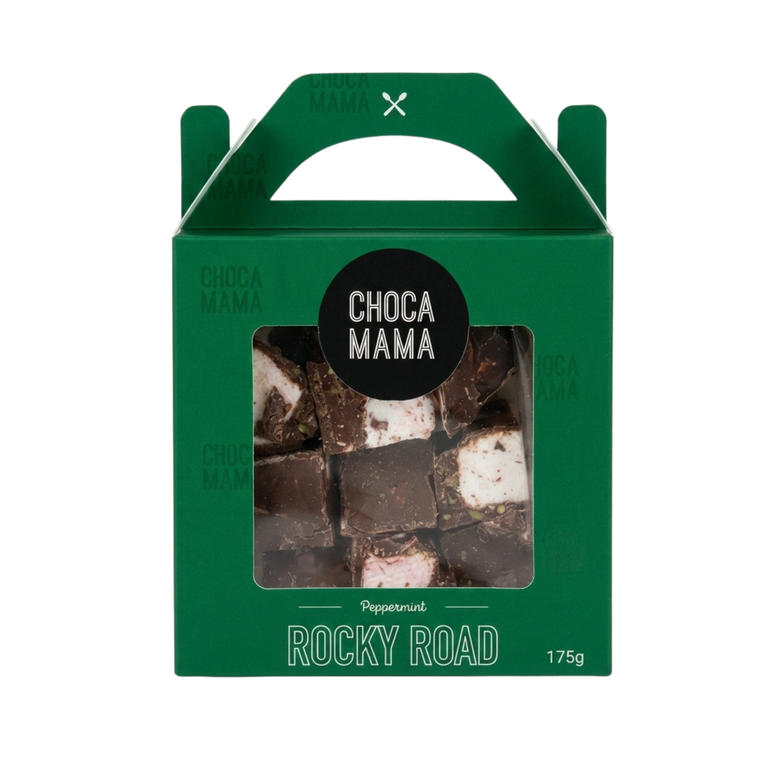 Chocamama Dark Peppermint Rocky Road Bites