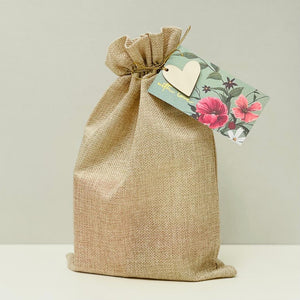 Huxter Pink Roses Gift Bag