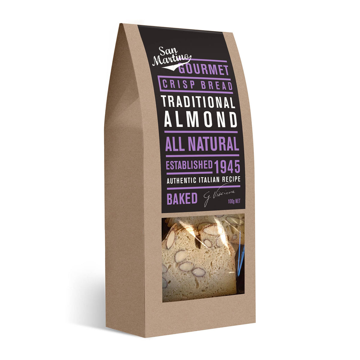 Continental Taralli San Martino - Almond Bread - Classic (100g)