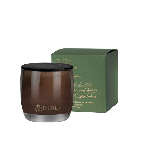 Urban Rituelle - Soy Candle - Fig Leaf, Cypress, Cedarwood, Moss