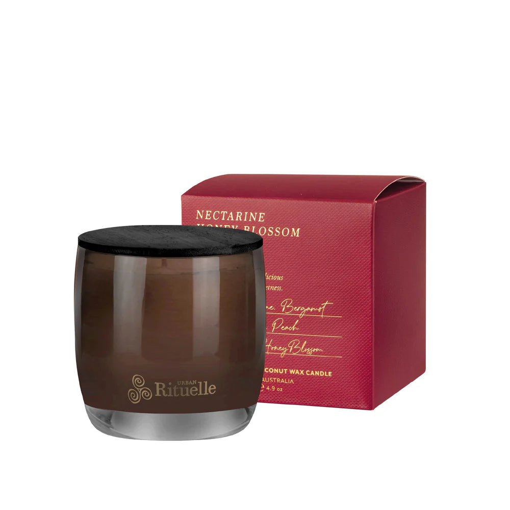 Urban Rituelle - Soy Candle - Nectarine, Honey Blossom, Bergamot, Vetiver