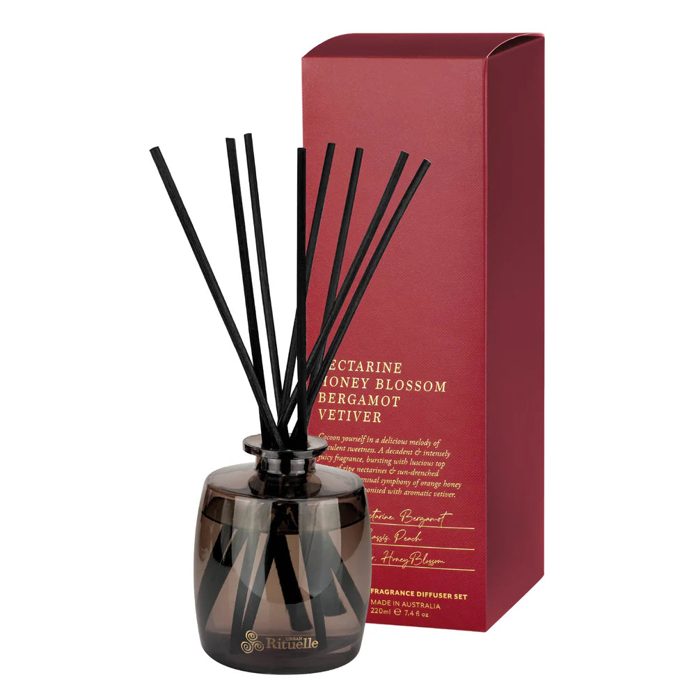 Urban Rituelle - Fragrance Diffuser - Nectarine, Honey Blossom, Bergamot, Vetiver