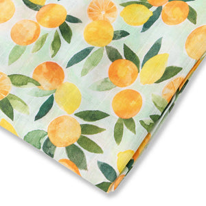 Snuggle Hunny -Citrus Squeeze Organic Muslin Wrap